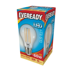 LED Filament GLS E27 806LM ES - 6.5W 2700K