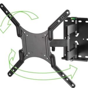 Tilt & Swing Wall Mounted Bracket - Up to 55"
