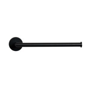 Flexi Fix Matt Black Epsom Towel Bar