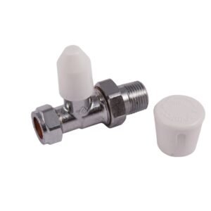 C P Straight Radiator Valve