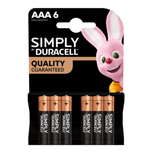 Simply Batteries - AAA Pack 6