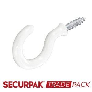 Cup Hook White 32mm-38mm