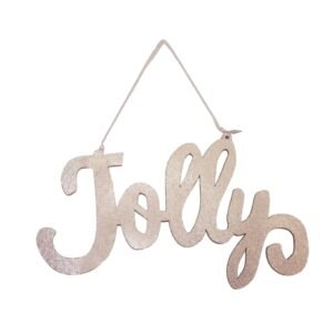 Jolly Metallic Fabric - 20cm Peach
