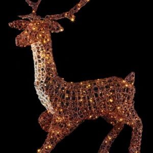 300 Twinkling LED Stag - 1.4m