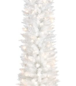 Prelit White Pencil Pine e - 2m Warm Whit