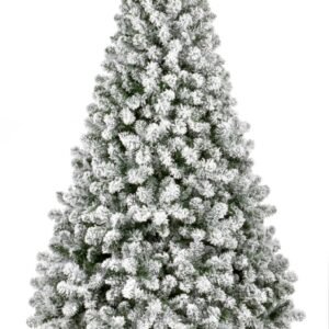 Flocked Woodcote Spruce - 2.4m