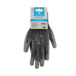 Grey PU Glove