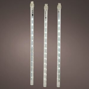 144 LED Icicle Lights 200cm - Cool White