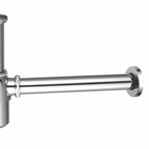 Round Bottle Trap Chrome