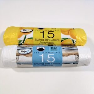 Fragranced Swing Bin Liners With Tie Handles
