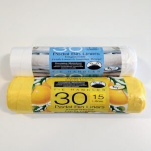 Fragranced Pedal Bin Liners With Tie Handles