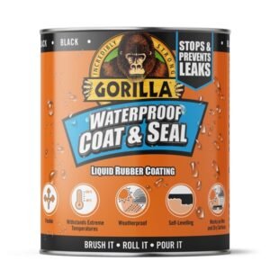 Waterproof Coat & Seal 473ml - Black
