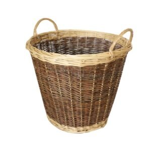 2 Tone Log Basket