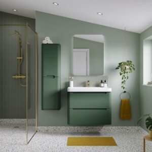 Wall Hung 2 Drawer Basin & Tall Wall Unit A