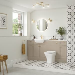 Fitted Bathroom Furniture Suite B