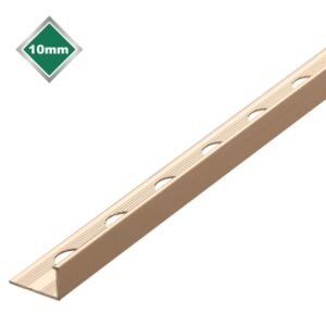 Stainless Steel Effect Metal Tile Trim L Profile