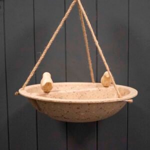 Hanging Bird Bath & Feeder