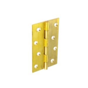 Brass Butt Hinges Self Colour (Pair) 63mm
