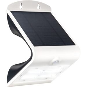 Solar Wall Light & PIR Sensor - 400 lumens / 3.2w / IP44