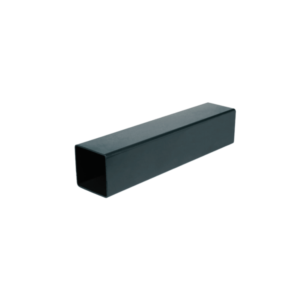 Rainwater Square Downpipe Black