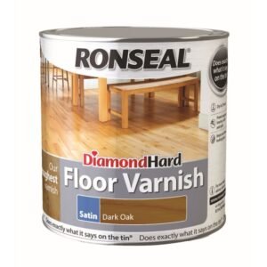 Diamond Hard Floor Varnish Gloss 2.5L - Dark Oak