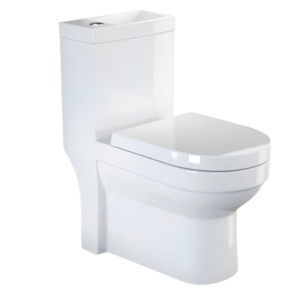 2 In 1 Toilet, Sink & Tap - W: 370mm H: 780mm D: 700mm