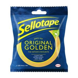 Original Golden Tape 24mm x 50m Clip Strip of 12