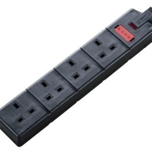 4 Socket 13 Amp Heavy Duty Trailing Socket