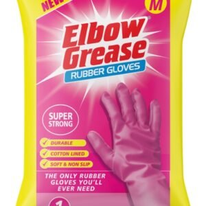 Pink Super Strong Rubber Gloves