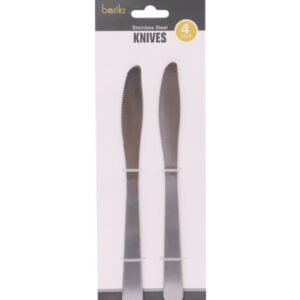 Stainless Steel Knives - Pack 4