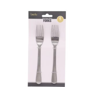 Stainless Steel Forks - Pack 4