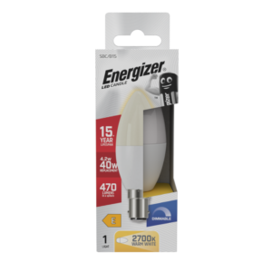LED Candle 470lm Opal B15 Dimmable