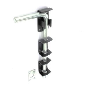 Garage Door Bolt Black 375mm