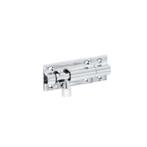 Chrome door bolt 1" wide
