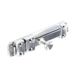 Chrome Heavy Door Bolt 100mm