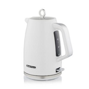 White Textured Jug Kettle - 1.7L