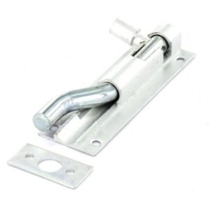 Aluminium Necked Door Bolt 1" Wide 75mm