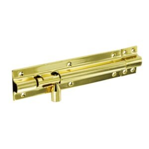 Brass Door Bolt 1 1/2" Wide 100mm