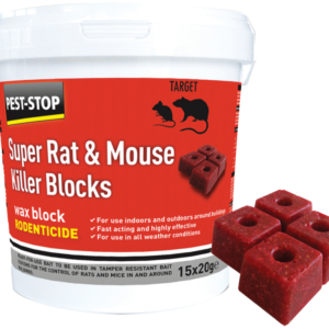 Super Rat Mouse Killer Wax Block