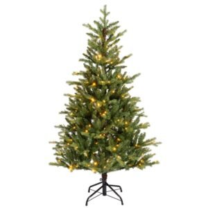 Allison Pine LED Green, Warm White & Warm