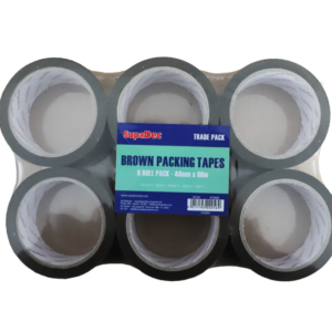Brown Tape - 48mm x 66m Pack 6