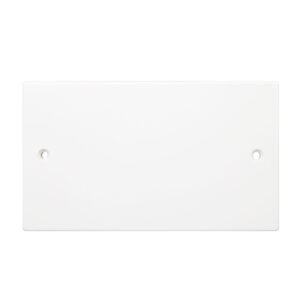 2 Gang Blanking Plate - Square Edge