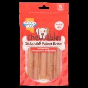 Chewables Peanut Butter Sticks - 100g