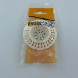 White Sink Strainer 38mm