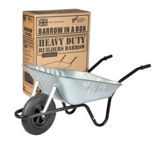 Easi-Load Galvanised Pneumatic Barrow - 85L