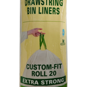 Drawstring Bin Liners Pack 20