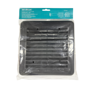 Inlet/Outlet Fixed Louvre Grille Grey 150mm - 6"