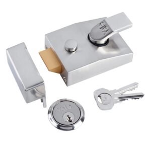 Deadlocking Nightlatch 60mm - Chrome