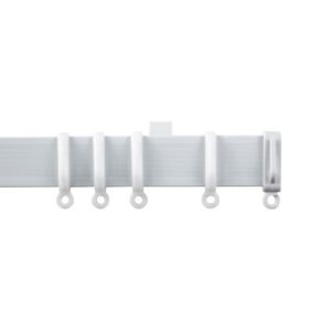 PVC Fixed Track White