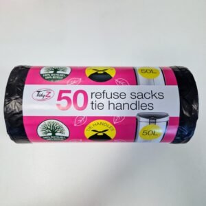 Refuse Sacks With Tie Handles